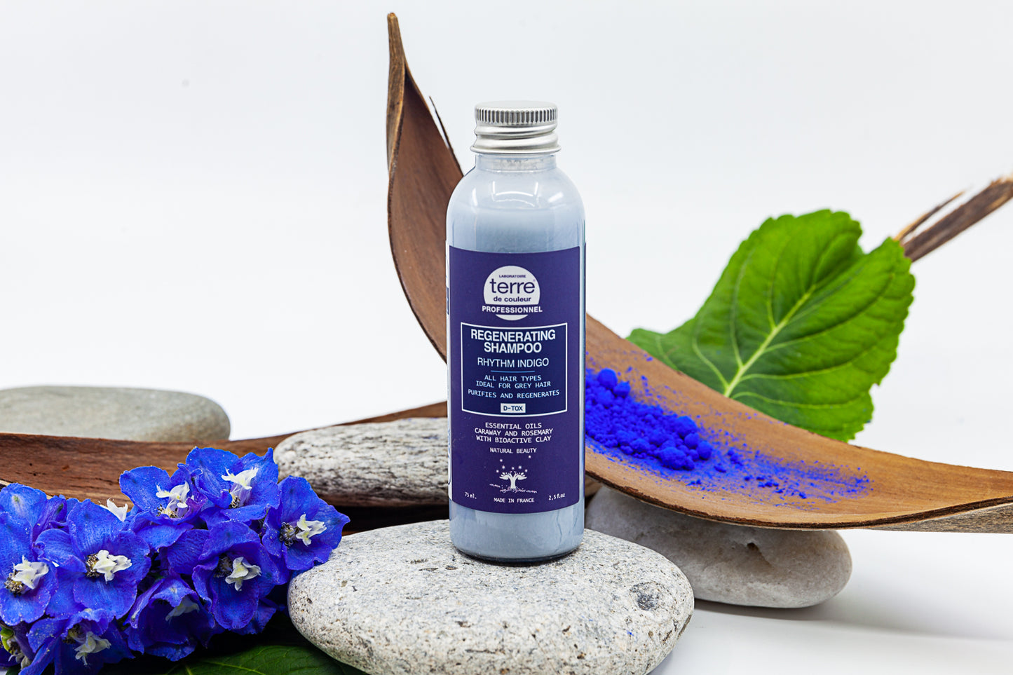 Regenerating Shampoo - Rhythm Indigo (75ml)